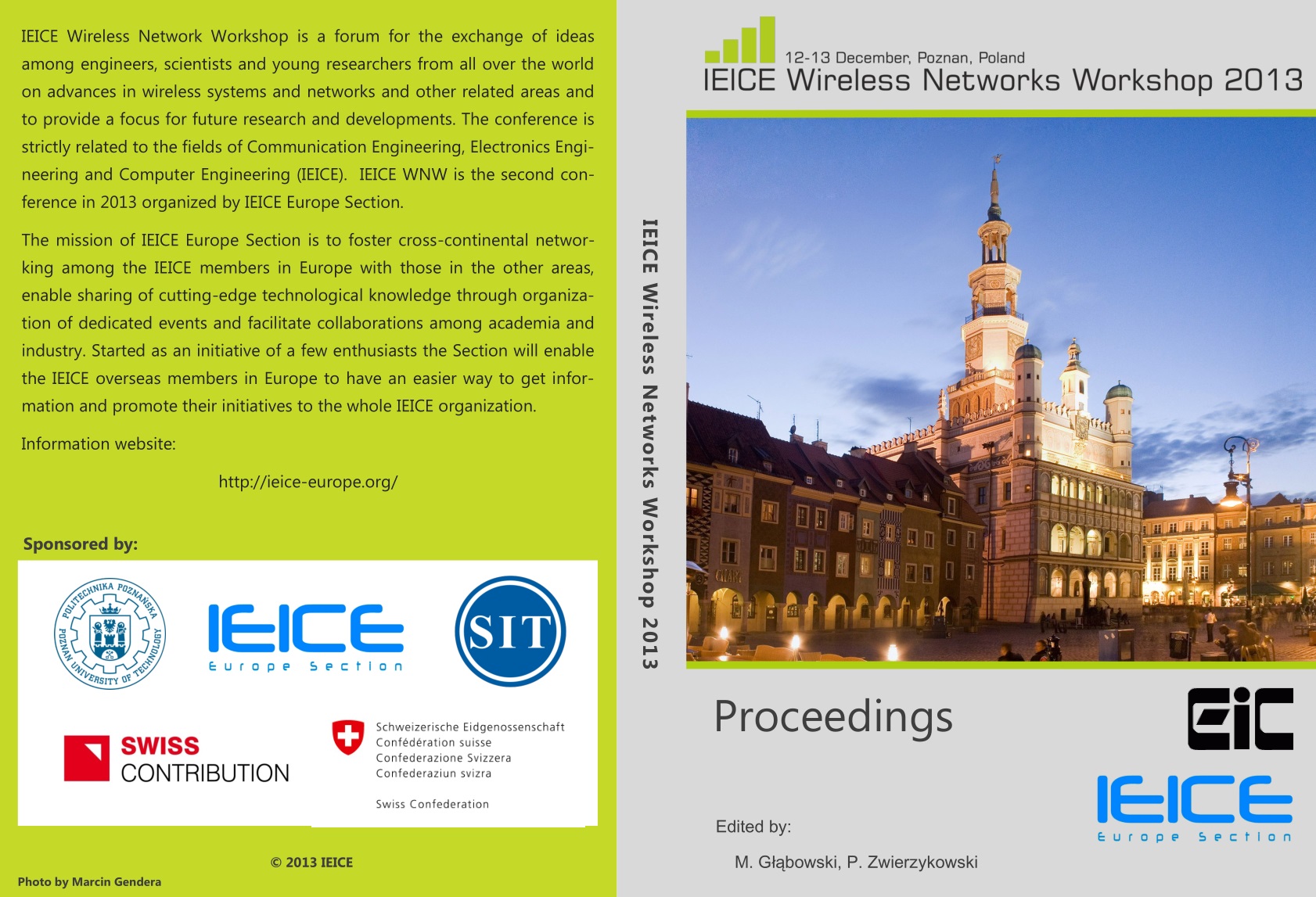Conference proceedings cover.